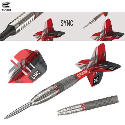 Target Steel Darts SWISS Point SYNC SP02 80% Tungsten Steeltip Darts Steeldart