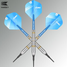 Target Soft Darts Phil Taylor Power Brass komplett Dartset Softtip Softdart 18 g
