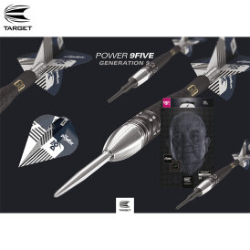 Target Steel Darts SWISS Point Phil Taylor Power 9Five GEN 9 Generation 9 95% Tungsten Steeltip Steeldart 22 g