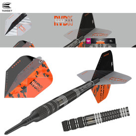 Target Soft Darts Raymond van Barneveld RVB 95 ECHO 95% Tungsten Softtip Dart Softdart 20 g