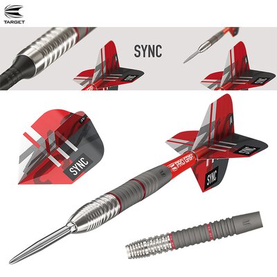 Target Steel Darts SWISS Point SYNC SP03 80% Tungsten Steeltip Darts Steeldart 21 g