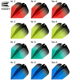 Target Dart SERA Pro Ultra Dart Flight - Dartflights Design 2022 Lime Ten-X