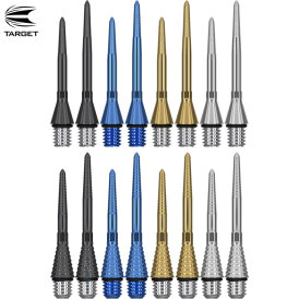 Target Dart Swiss Point-Technologie Steel Tip Schraubspitzen Titanium Conversion Point Nano Schwarz 30 mm