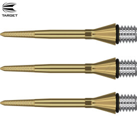 Target Dart Swiss Point-Technologie Steel Tip Schraubspitzen Titanium Conversion Point Nano Gold 30 mm