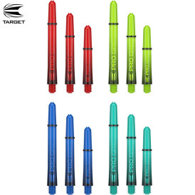 Target Dart Pro Grip SERA Shaft mit Aluminium Ring Schwarz&Aqua M Mittel