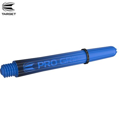 Target Dart Pro Grip SERA Shaft mit Aluminium Ring Schwarz&Blau IM Intermediate