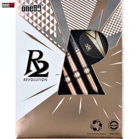one80 Steel Darts R2 Revolution R2 Interchange Re-verse 2,35 mm Point VHD Steeltip Dart Steeldart 24 g