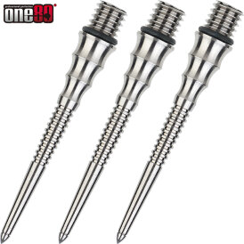 one80 Dart Titanium Steel Tip Schraubspitzen Wechselspitzen Conversion Point Modell C 30 mm