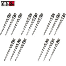 one80 Dart Titanium Steel Tip Schraubspitzen Wechselspitzen Conversion Point Modell C 30 mm