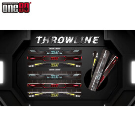 one80 Dart Throw Line Oche Abwurflinie Oche Line Klebeoche Normal Rot