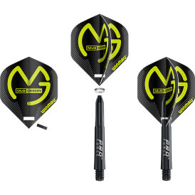 Winmau MVG Michael van Gerwen Flight Punch Flightocher Slot-Lock-System