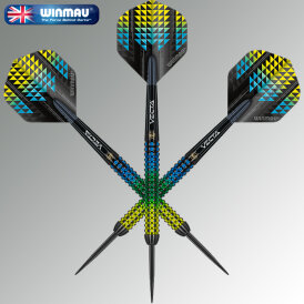 Winmau Steel Darts Firestorm 90% Tungsten Steeltip Dart Steeldart 21 g