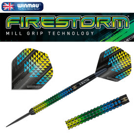 Winmau Steel Darts Firestorm 90% Tungsten Steeltip Dart Steeldart 25 g