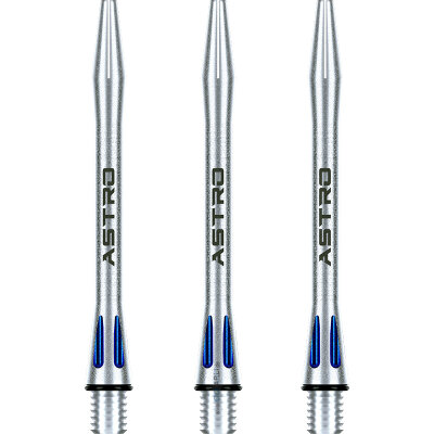 Winmau Dart Astro Aluminium Dart Shaft Alushaft Blau M Mittel