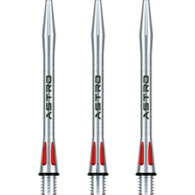 Winmau Dart Astro Aluminium Dart Shaft Alushaft Rot M Mittel