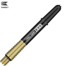 Target Dart Pro Grip EVO AL Shaft mit Aluminium Ring Gold / Schwarz IM Intermediate