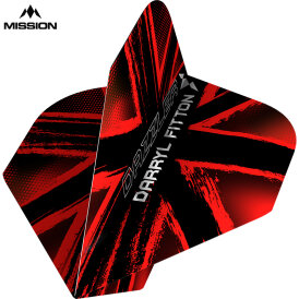 Mission Darts Dartflights Multicolor Darryl Fitton The...