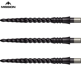 Mission Dart Steel Tip Sniper Dart Points Lunar CS Dart Wechsel- Spitzen Schwarz CS Point 32 mm