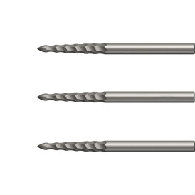 Mission Dart Steel Tip Lunar Dart Points Lunar FS Dart Wechsel- Spitzen Silber FS Point 32 mm