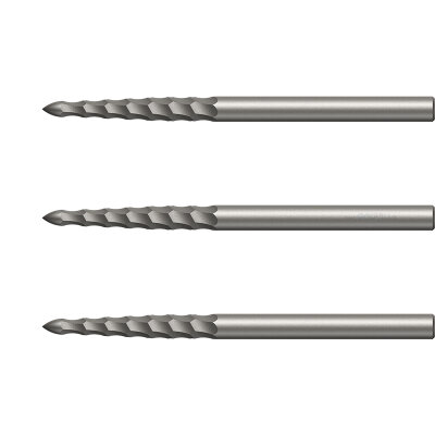 Mission Dart Steel Tip Lunar Dart Points Lunar FS Dart Wechsel- Spitzen Silber FS Point 36 mm