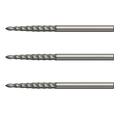 Mission Dart Steel Tip Lunar Dart Points Lunar FS Dart Wechsel- Spitzen Silber FS Point 38 mm
