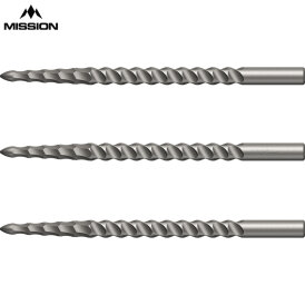 Mission Dart Steel Tip Lunar Dart Points Lunar CS Dart Wechsel- Spitzen Silber CS Point 40 mm
