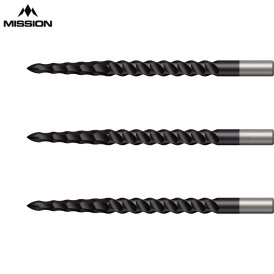 Mission Dart Steel Tip Lunar Dart Points Lunar CS Dart Wechsel- Spitzen  Schwarz CS Point 36 mm
