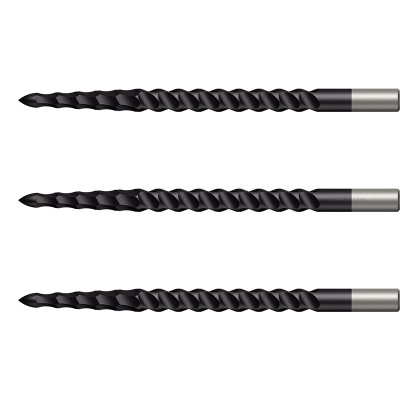 Mission Dart Steel Tip Lunar Dart Points Lunar CS Dart Wechsel- Spitzen  Schwarz CS Point 38 mm