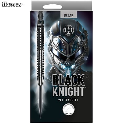 Harrows Steel Darts Black Knight 90% Tungsten Steeltip Dart Steeldart