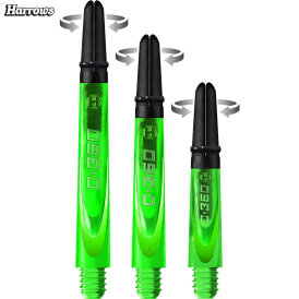 Harrows Dart Carbon 360 Shaft Dartshaft mit rotierenden Carbonverbundstoff-Top in verschiedenen Farben und Längen