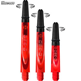 Harrows Dart Carbon 360 Shaft Dartshaft mit rotierenden Carbonverbundstoff-Top in verschiedenen Farben und Längen