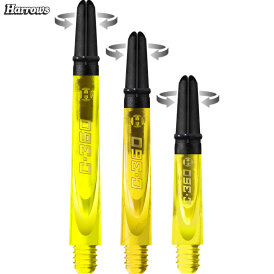 Harrows Dart Carbon 360 Shaft Dartshaft mit rotierenden Carbonverbundstoff-Top in verschiedenen Farben und Längen