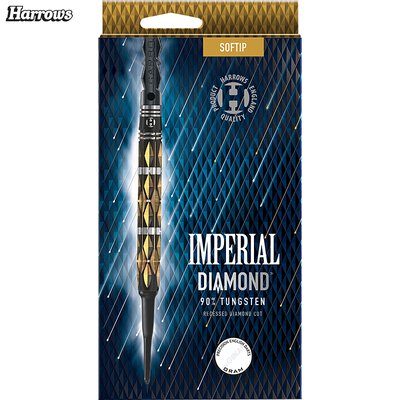 Harrows Soft Darts Imperial Diamond 90% Tungsten Softtip Dart Softdart