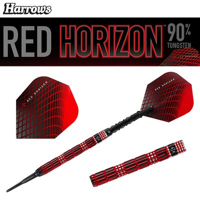 Harrows Soft Darts Red Horizon 90% Tungsten Softtip Dart Softdart