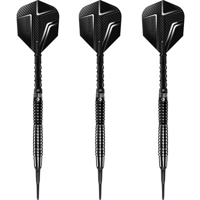 Harrows Soft Darts Black Knight 90% Tungsten Softtip Dart Softdart