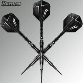 Harrows Soft Darts Black Knight 90% Tungsten Softtip Dart Softdart