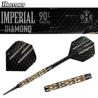 Harrows Soft Darts Imperial Diamond 90% Tungsten Softtip Dart Softdart 20 g