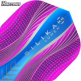 Harrows Dart Silika Lumen Dart Flight Designs 2022 Dartflight Aqua/Pink Standard Nr.2