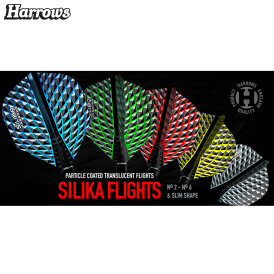Harrows Dart Silika Dart Flight Design 2022 Dartflight Grün Standard Nr.6