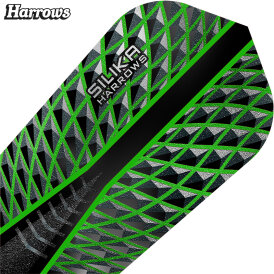 Harrows Dart Silika Dart Flight Design 2022 Dartflight Grün Slim