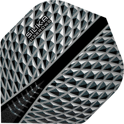 Harrows Dart Silika Dart Flight Design 2022 Dartflight Smokey Standard Nr.2