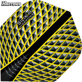 Harrows Dart Silika Dart Flight Design 2022 Dartflight Gelb Standard Nr.2