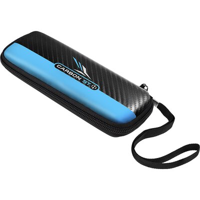 Harrows Dart Carbon ST Pro 3 Dart Case Darttasche Dartcase Dartbox Wallet Blau