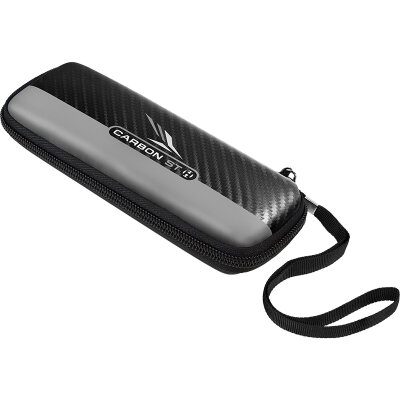 Harrows Dart Carbon ST Pro 3 Dart Case Darttasche Dartcase Dartbox Wallet Schwarz/Grau