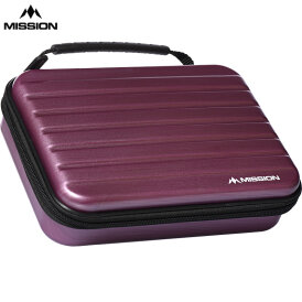 Mission Dart ABS 4 Metallic Darts Case Dartkoffer Darttasche Dartcase Dartbox Wallet Lila