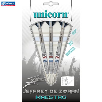 Unicorn Steel Darts Maestro Jeffrey de Zwaan Phase 2 P2 90% Tungsten Steeltip Darts Steeldart