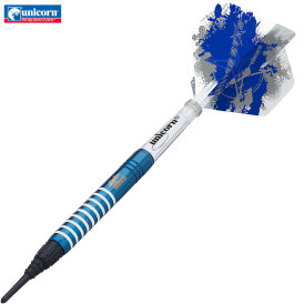 Unicorn Soft Darts Gary Anderson Silverstar Blue 80% Tungsten Softtip Darts Softdart