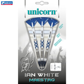 Unicorn Steel Darts Maestro Ian White Phase 2 P2 90% Tungsten Steeltip Darts Steeldart 23 g