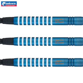 Unicorn Soft Darts Gary Anderson Silverstar Blue 80% Tungsten Softtip Darts Softdart 19 g