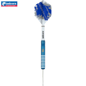 Unicorn Steel Darts Gary Anderson Silverstar Blue 80% Tungsten Steeltip Darts Steeldart 27 g